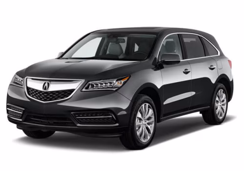 Interior mats for the Acura MDX (YD3) 2013-2016 III generation US Crossover pre-restyling 7-seater