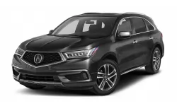 Коврики в салон Acura MDX (YD3) 2016 - 2020 III поколение USA Crossover рест 7-ми местная 