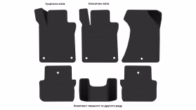 Interior mats for the Acura TLX 2014-2020 I generation US Sedan AWD - Фото 3