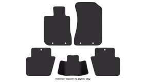 Interior mats for the Acura RL (KA9) 1996-2005 I generation US Sedan - Фото 3