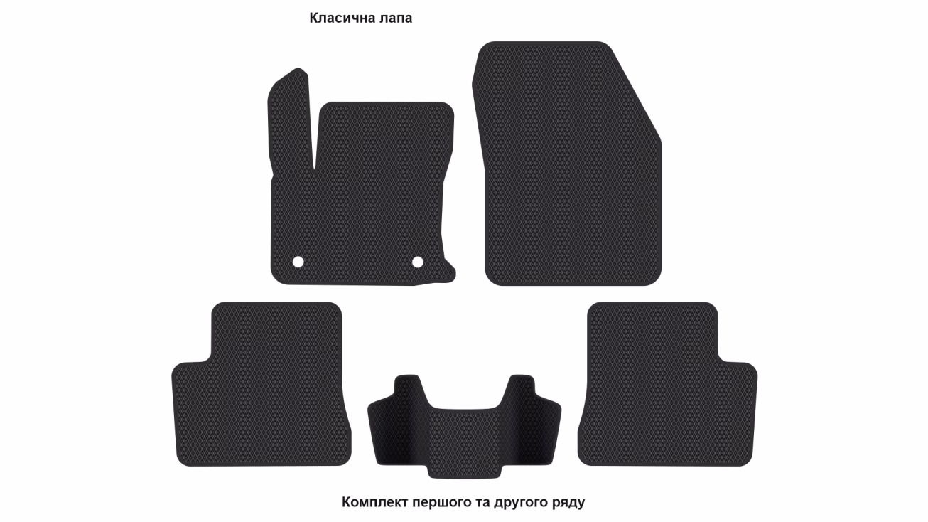 Interior mats for the Alfa Romeo Junior 2024-… I generation EU Crossover Electro - Фото 2