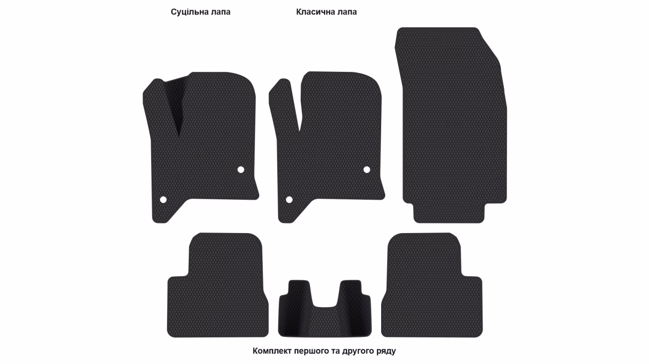 Interior mats for the Alfa Romeo Junior 2024-… I generation EU Crossover Hybrid (MHEV) - Фото 2