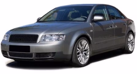 Interior mats for the Audi A4 (B6) 2000-2004 II generation EU Sedan