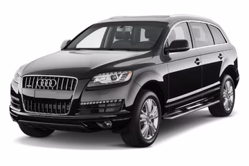 Interior mats for the Audi Q7 (4L) 2005-2015 I generation Crossover 6-seater