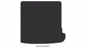 Interior mats for the Audi Q7 (4M) 2015-… II generation Crossover 5-seater - Фото 2