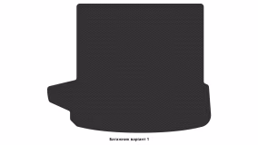 Interior mats for the Audi Q7 (4L) 2005-2015 I generation Crossover 5-seater - Фото 3