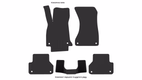 Interior mats for the Audi A5 Sportback (F5) 2016-2025 II generation EU Liftback - Фото 3