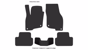 Interior mats for the Audi Q2L e-tron 2016-… I generation CN Crossover - Фото 4