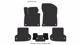 Interior mats for the Audi A3 (8P) 2004-2013 II generation EU Hatchback 3-door - Фото 4