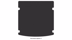 Interior mats for the Audi Q7 (4L) 2005-2015 I generation Crossover 6-seater - Фото 3