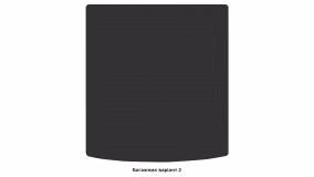 Interior mats for the Audi Q7 (4L) 2005-2015 I generation Crossover 6-seater - Фото 4