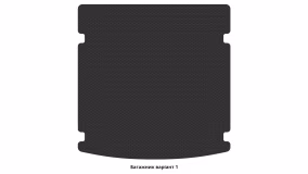 Interior mats for the Audi Q7 (4L) 2005-2015 I generation Crossover 7-seater - Фото 3