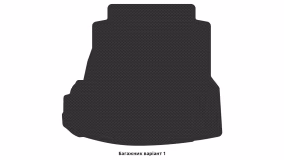 Interior mats for the Audi A4 (B5) 1999-2001 I generation EU Sedan restyling - Фото 3