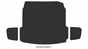 Interior mats for the Audi A8 (D4) 2010-2017 III generation EU Sedan Short - Фото 2