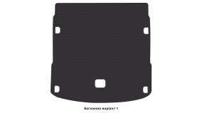 Interior mats for the Audi e-tron Sportback (GE) 2018-2022 I generation EU Liftback - Фото 2