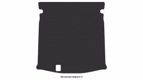Interior mats for the Audi A6 (C5) 2001-2004 II generation EU Sedan restyling FWD - Фото 2