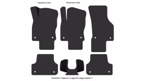 Interior mats for the Audi A3 (8V) 2012-2020 III generation Sedan - Фото 5