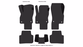 Interior mats for the Audi Q3 (F3) 2018-… II generation Crossover - Фото 4