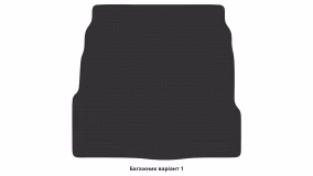 Interior mats for the Audi 80 (B4) 1991-1995 IV generation EU Sedan - Фото 3