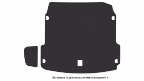 Interior mats for the Audi A8 (D4) 2010-2013 III generation Sedan pre-restyling Long AWD - Фото 2