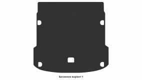 Interior mats for the Audi e-tron (GE) (Prestige) 2018-2022 I generation EU Crossover - Фото 2