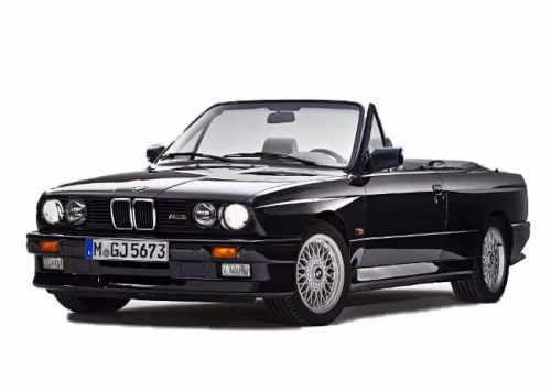 Interior mats for the BMW (E30) 3-Series 1982-1994 II generation EU Cabriolet