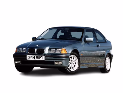 Interior mats for the BMW E36 Compact 3-Series 1990-2000 III generation EU Hatchback 3-door