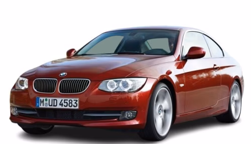 Interior mats for the BMW E92 3-Series 2005-2010 V generation EU Coupe AWD