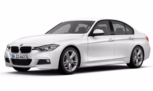 Interior mats for the BMW F30 3-Series 2011-2019 VI generation US Sedan