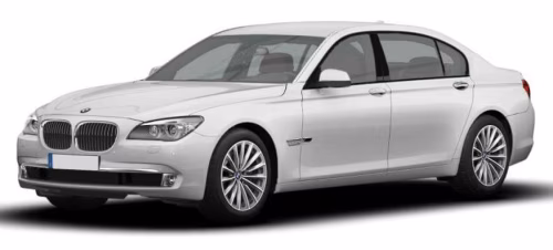 Interior mats for the BMW F02 7-Series 2008-2015 V generation EU Sedan Long xDrive