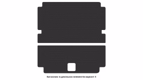Interior mats for the BMW X7 G07 2018-… I generation EU Crossover 7-seater - Фото 2