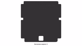 Interior mats for the BMW X7 G07 2018-… I generation EU Crossover 7-seater - Фото 3