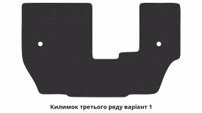 Interior mats for the BMW X7 G07 2018-… I generation EU Crossover 7-seater - Фото 6