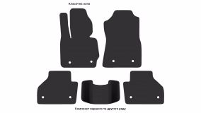 Interior mats for the BMW X4 F26 2014-2018 I generation EU Crossover - Фото 2