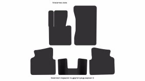 Interior mats for the BMW E36 3-Series 1990-2000 III generation EU Coupe - Фото 4