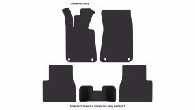 Interior mats for the BMW (E30) 3-Series 1982-1994 II generation EU Coupe - Фото 4