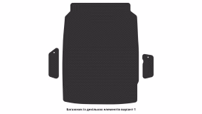 Interior mats for the BMW F10 5-Series 2013-2017 VI generation US Sedan restyling - Фото 3
