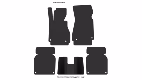 Interior mats for the BMW E38 7-Series 1994-2001 III generation EU Sedan Long - Фото 2