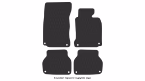 Interior mats for the BMW E39 5-Series 1995-2004 IV generation EU Sedan right-hand - Фото 2
