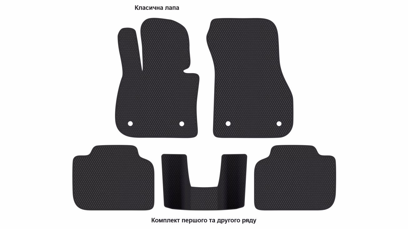 Interior mats for the BMW X2 F39 2017-2023 I generation Crossover - Фото 2