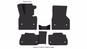 Interior mats for the BMW iX (120) xDrive 40 2021-… I generation EU Crossover - Фото 2