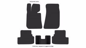 Interior mats for the BMW (E30) 3-Series 1982-1994 II generation EU Universal - Фото 2
