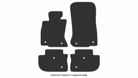Interior mats for the BMW F12 6 Series 2011-2017 III generation EU Cabriolet - Фото 2