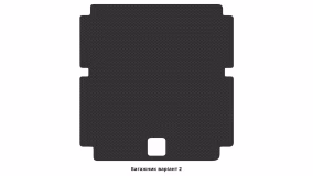 Interior mats for the BMW X7 G07 2018-… I generation EU Crossover 6-seater - Фото 3