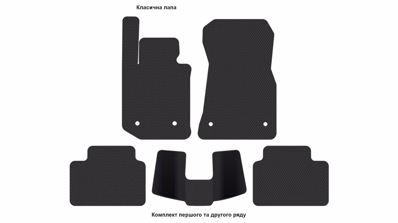 Interior mats for the BMW 4 Series Gran Coupe (G26) 2020-… II generation EU Liftback - Фото 2