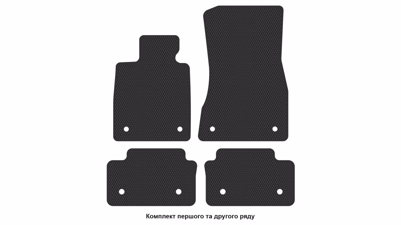 Interior mats for the BMW G60 5-Series 2023-… VIII generation EU Sedan - Фото 2