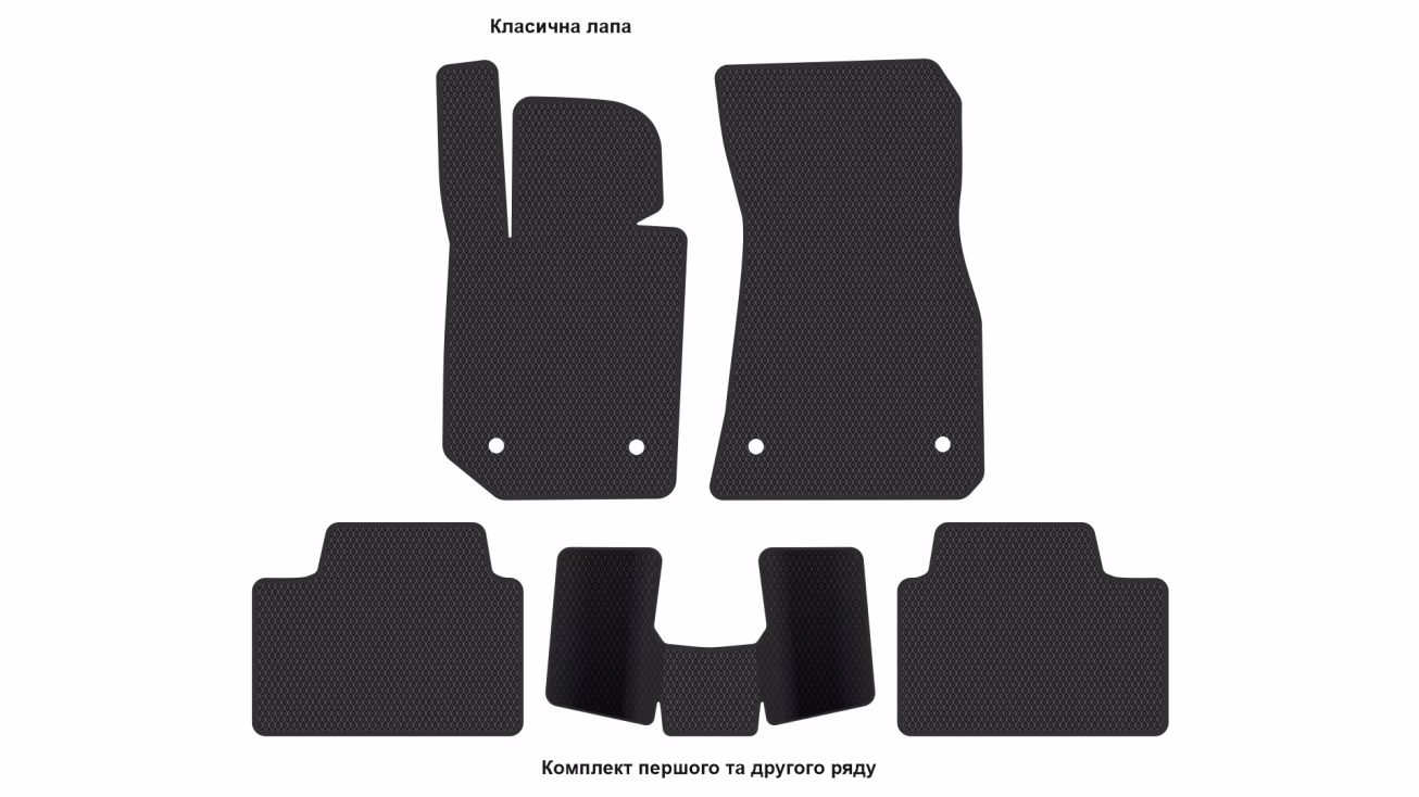 Interior mats for the BMW G21 3-Series 2018-… VII generation EU Universal - Фото 2