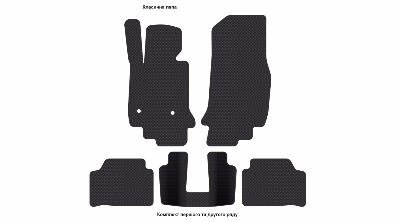 Interior mats for the BMW (F20) 1-Series 2012-2015 II generation US Hatchback 5-door - Фото 2