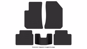 Interior mats for the BMW Rover 75 1998-2005 I generation EU Sedan - Фото 2