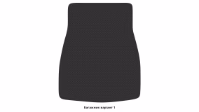 Interior mats for the BMW E65 7-Series 2001-2008 IV generation EU Sedan - Фото 3
